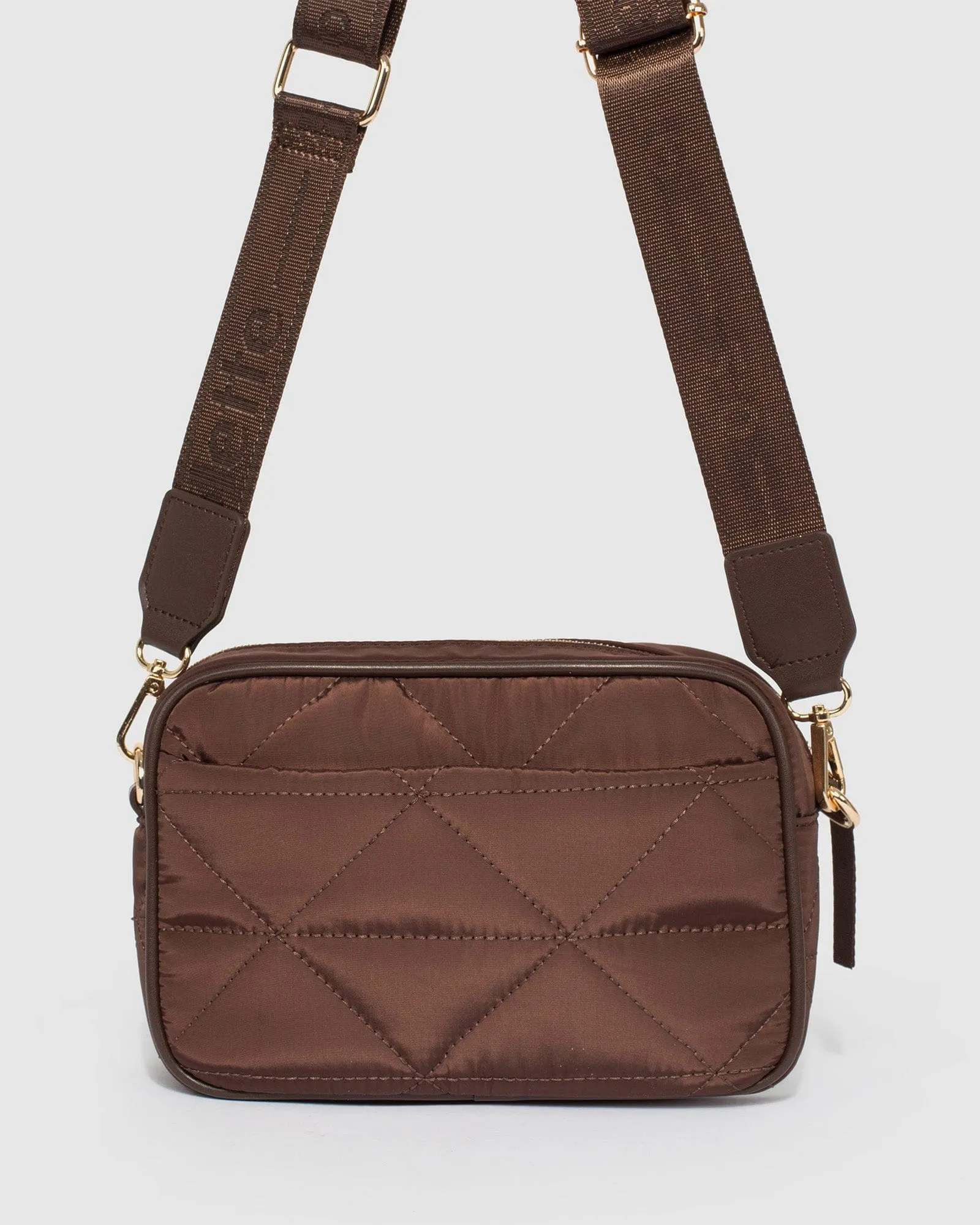 Brown Alison Sport Crossbody Bag