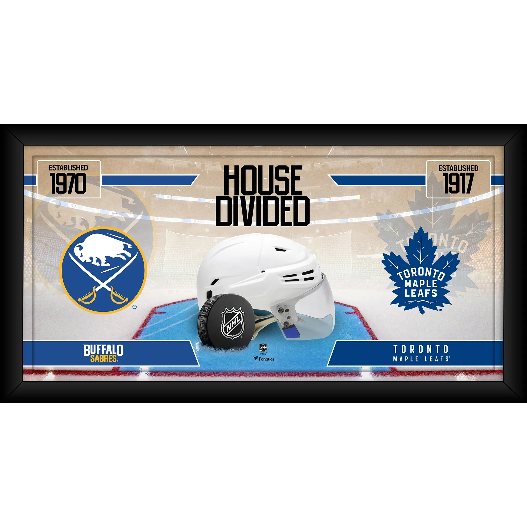 Buffalo Sabres vs. Toronto Maple Leafs Framed 10