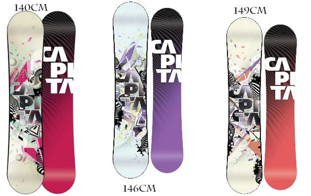 Capita Saturnia Women's Snowboard 2012