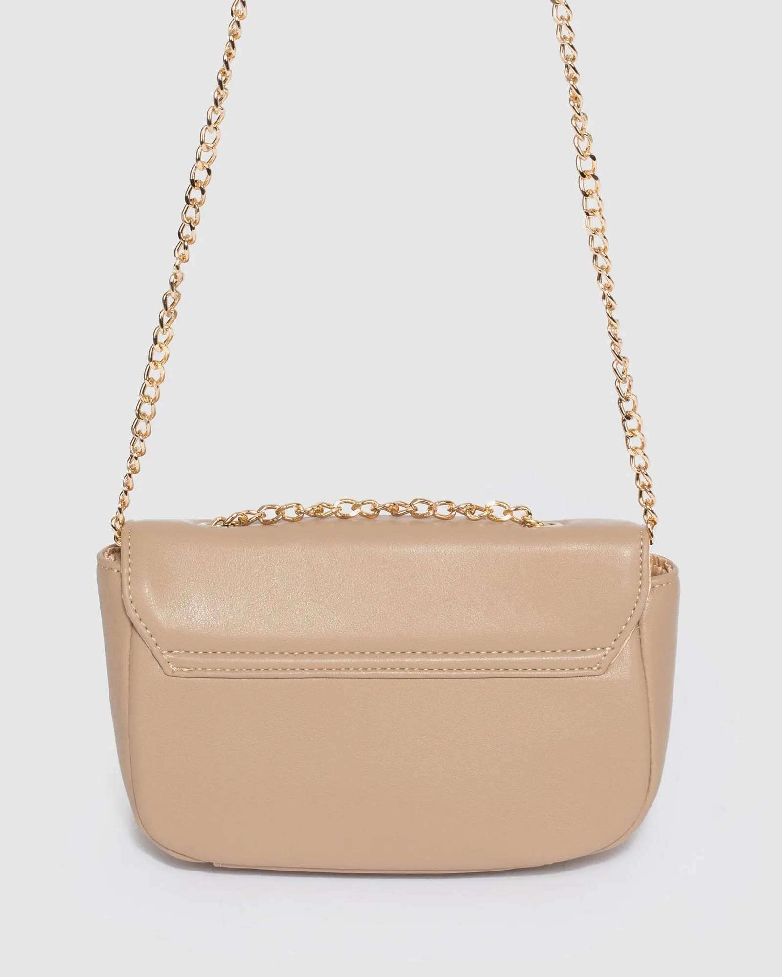 Caramel Tiahna Chain Crossbody Bag