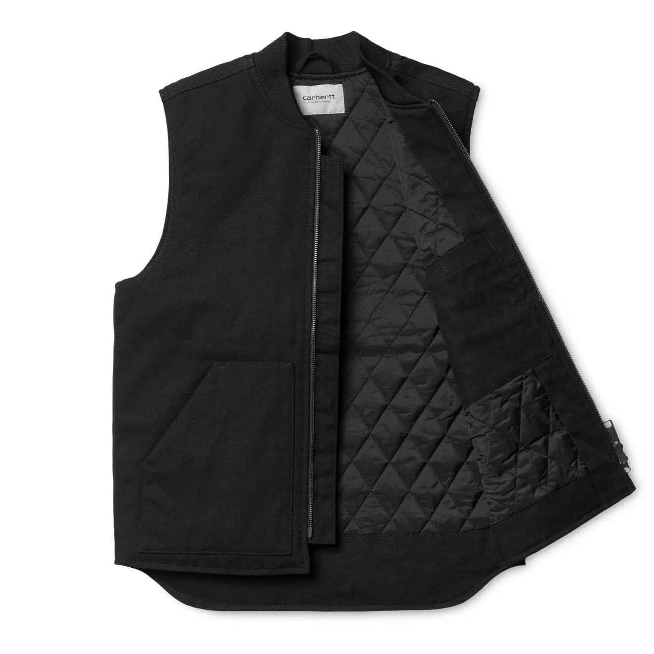 Carhartt WIP Vest Canvas Rigid Black