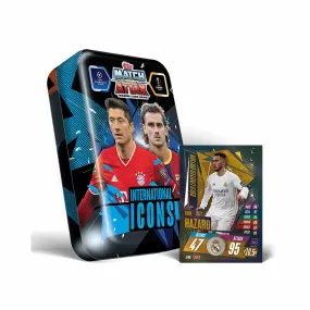 Cartes de soccer Topps Match Attax International Icons Mega Tin