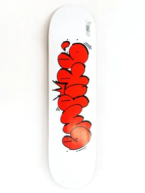 Cast-One White 8 & 8.75 Skateboard Deck