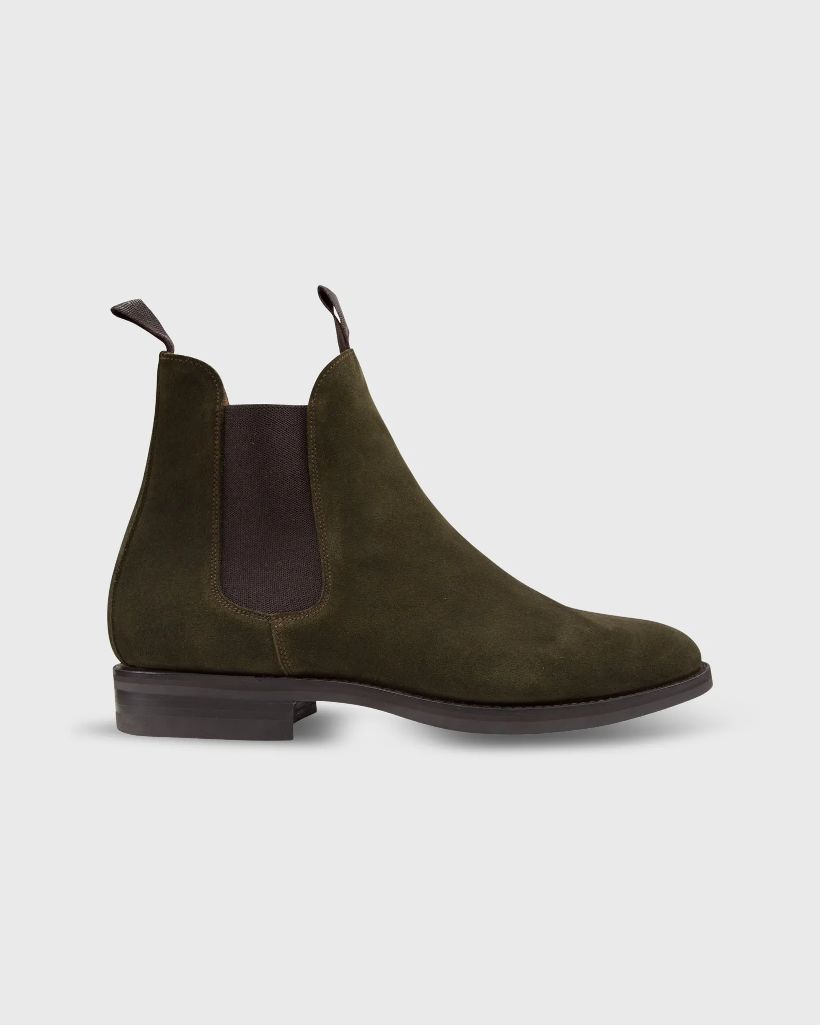 Chelsea Boot in Loden Suede