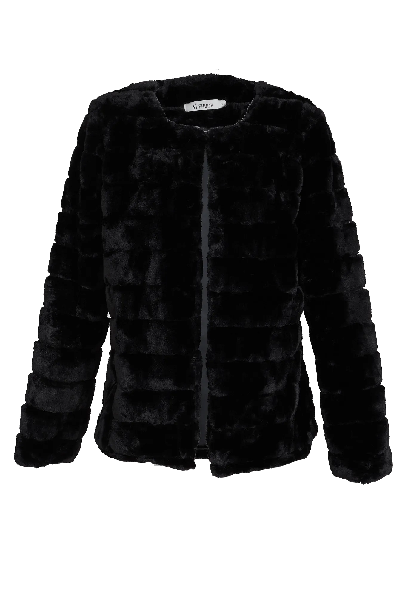 Cher Faux Fur Jacket In Black