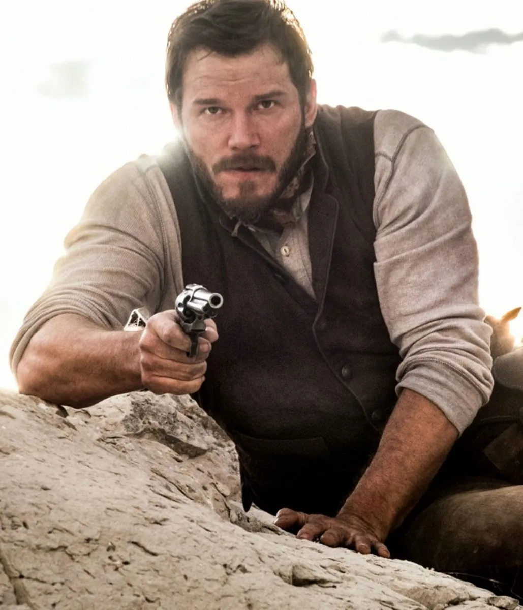 Chris Pratt The Magnificent Seven Suede Vest