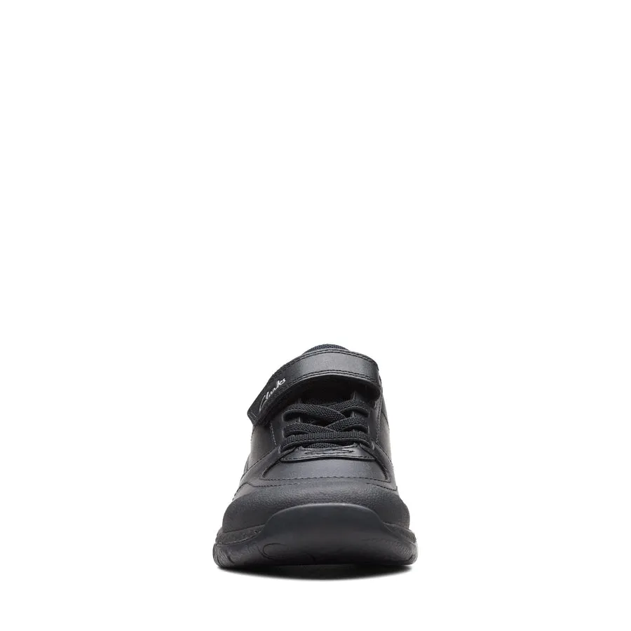 Clarks 26175140 SteggyStride K Black