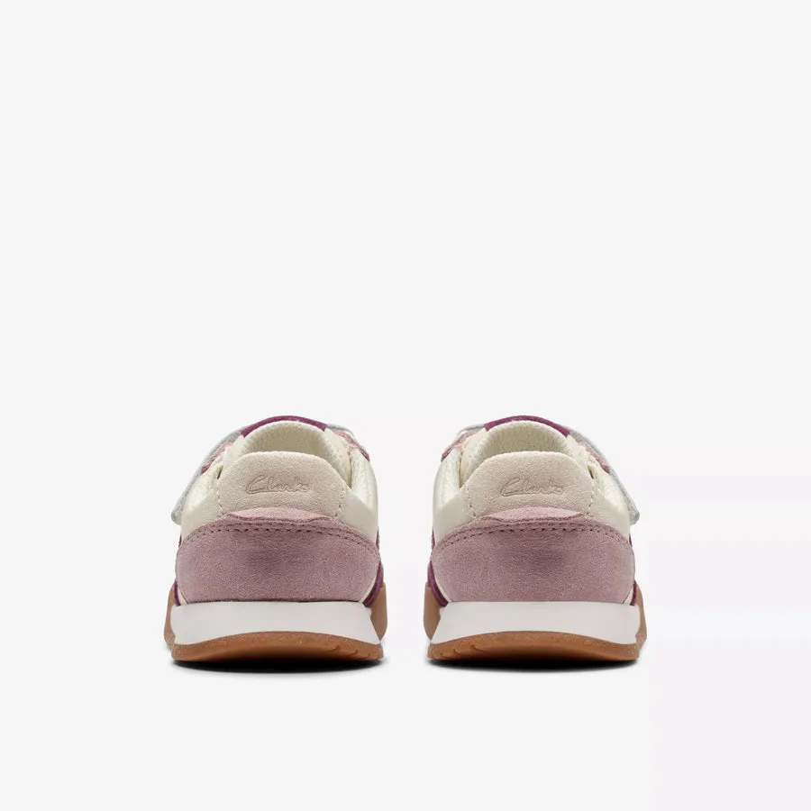 Clarks 26176676 Race Hero T. Dusty Pink Combi