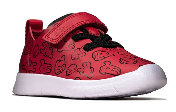 Clarks ATH COMIC RED