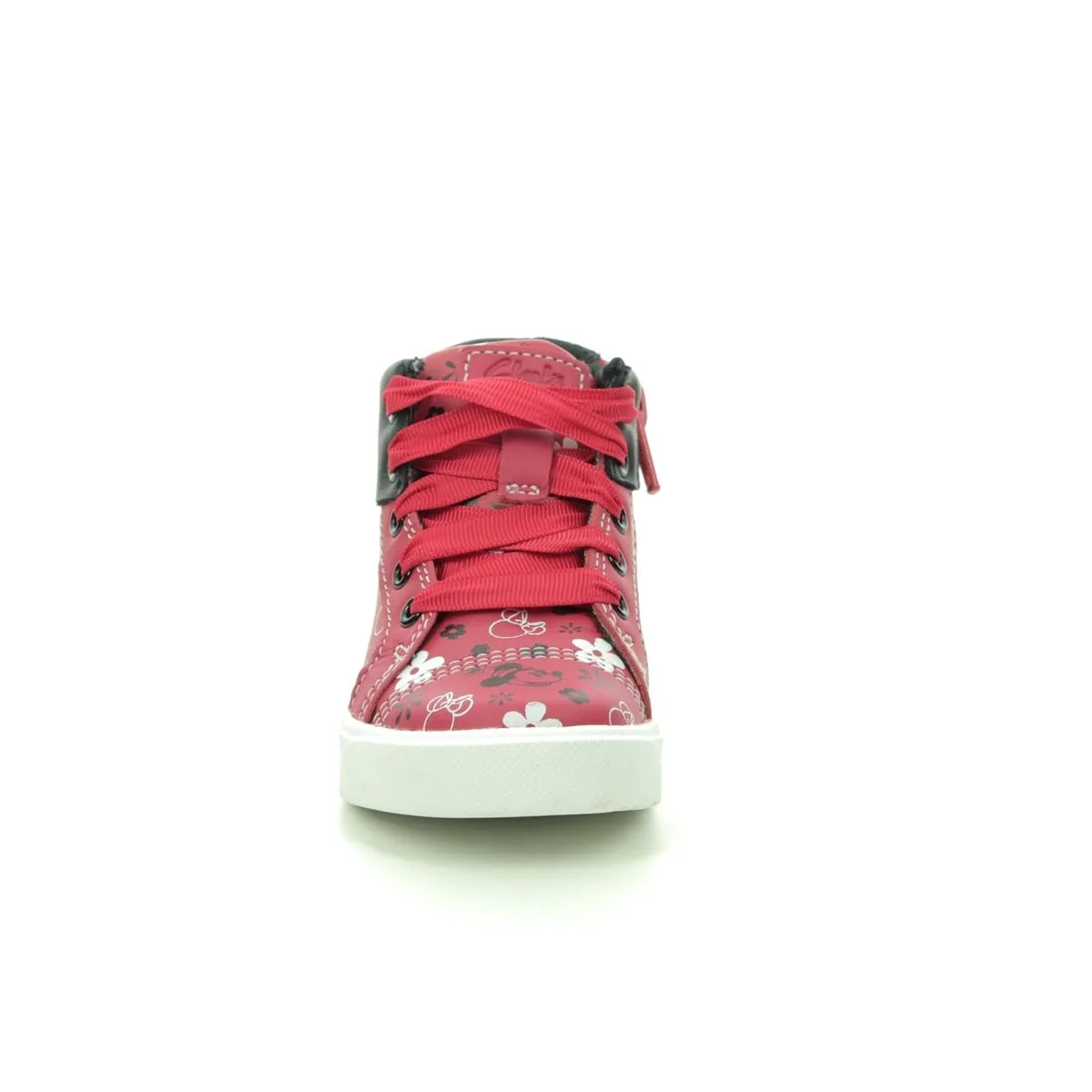 Clarks - City Mouse Hi 261518596f - F Fit (red)