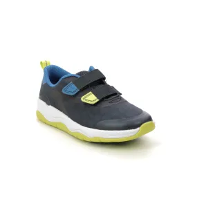 Clarks - Clowder Race K 261662926f - F Fit (navy)