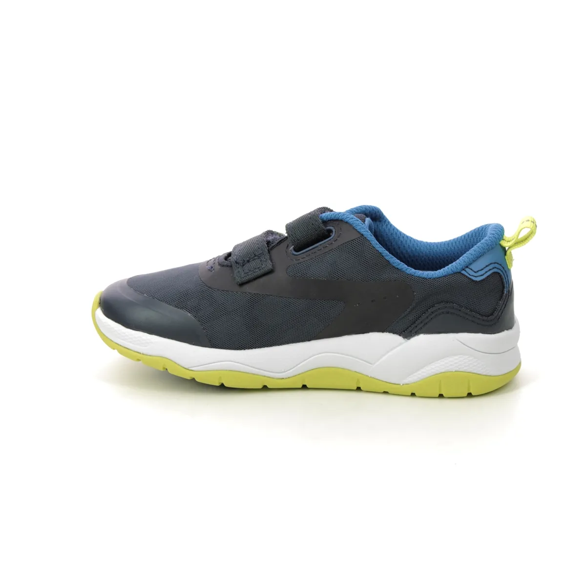 Clarks - Clowder Race K 261662926f - F Fit (navy)