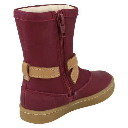 Clarks CUTE MAY BORDEAUX PLUM