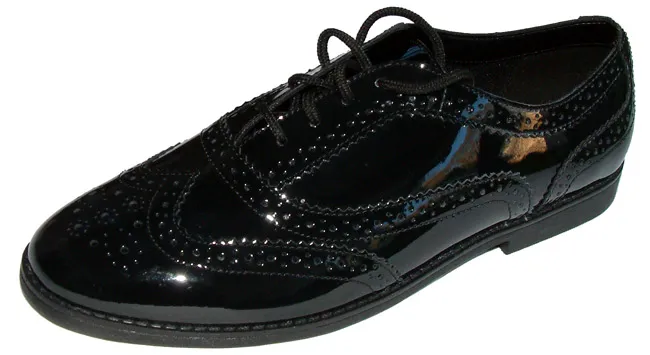 Clarks DELLA LUX BLACK PATENT BL