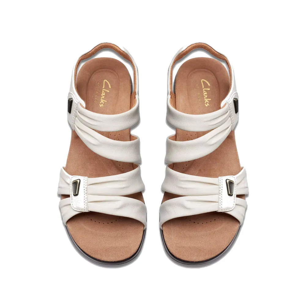 CLARKS KITLY AVE OFF WHITE - WOMENS