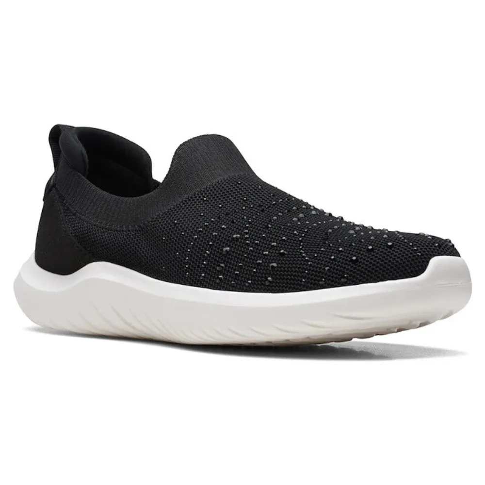 Clarks Nova Gem Black Slip-On (Women's)