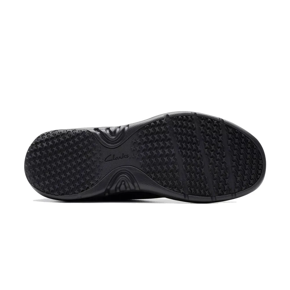 CLARKS PRO KNIT LACE OXFORD BLACK - MENS