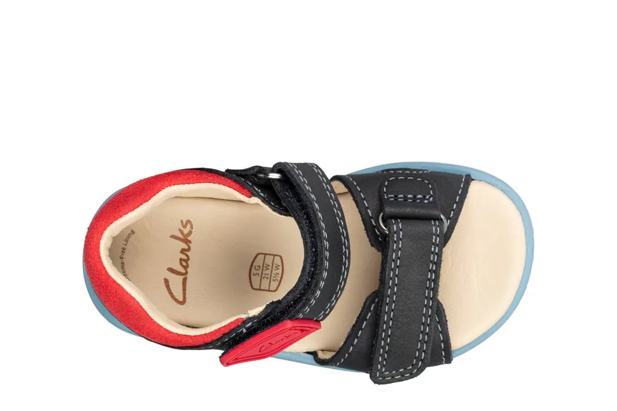 Clarks Roam Surf T Navy Leather