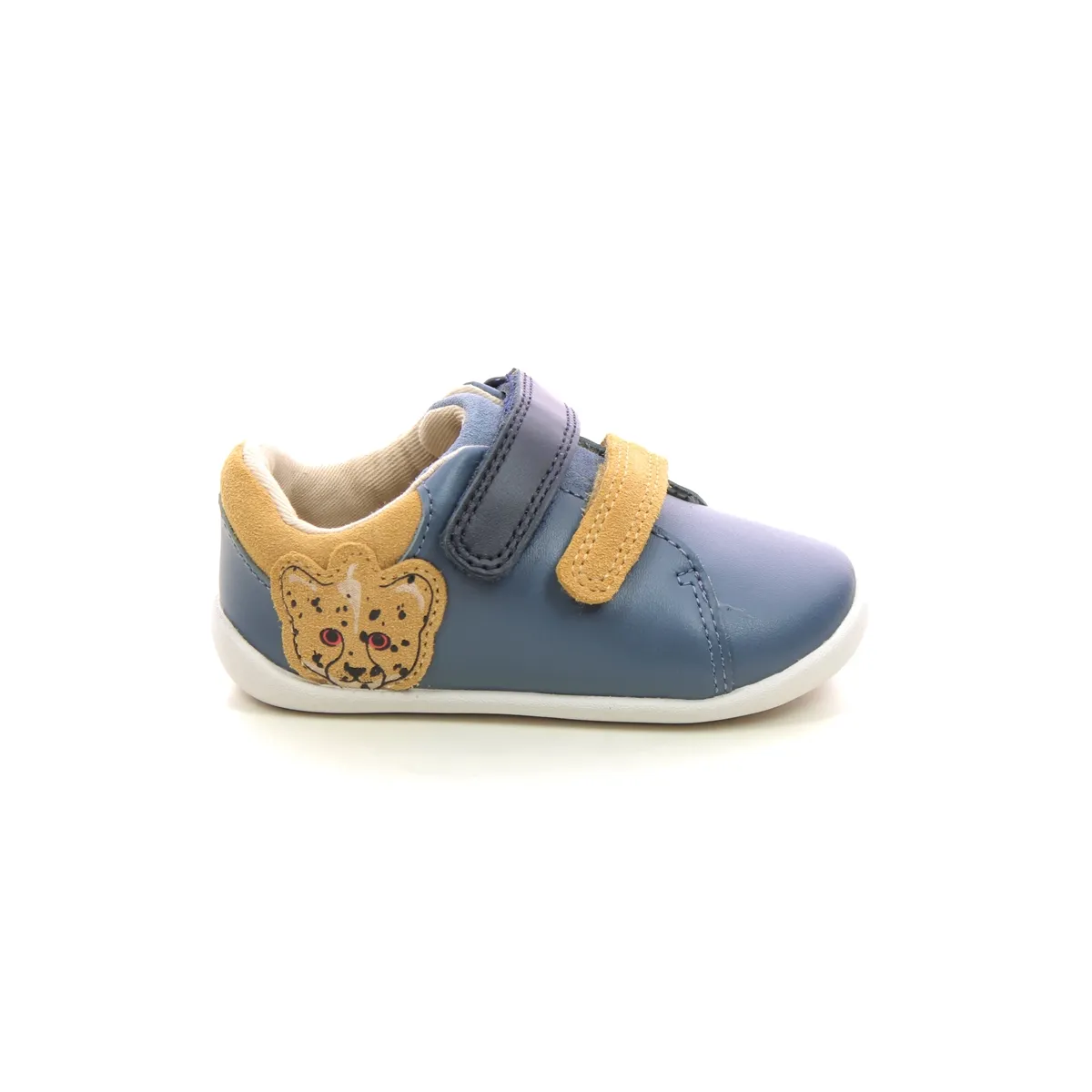 Clarks - Roamer Race T 261730166f - F Fit (blue Leather)