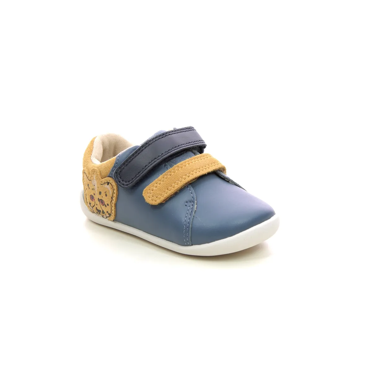 Clarks - Roamer Race T 261730166f - F Fit (blue Leather)