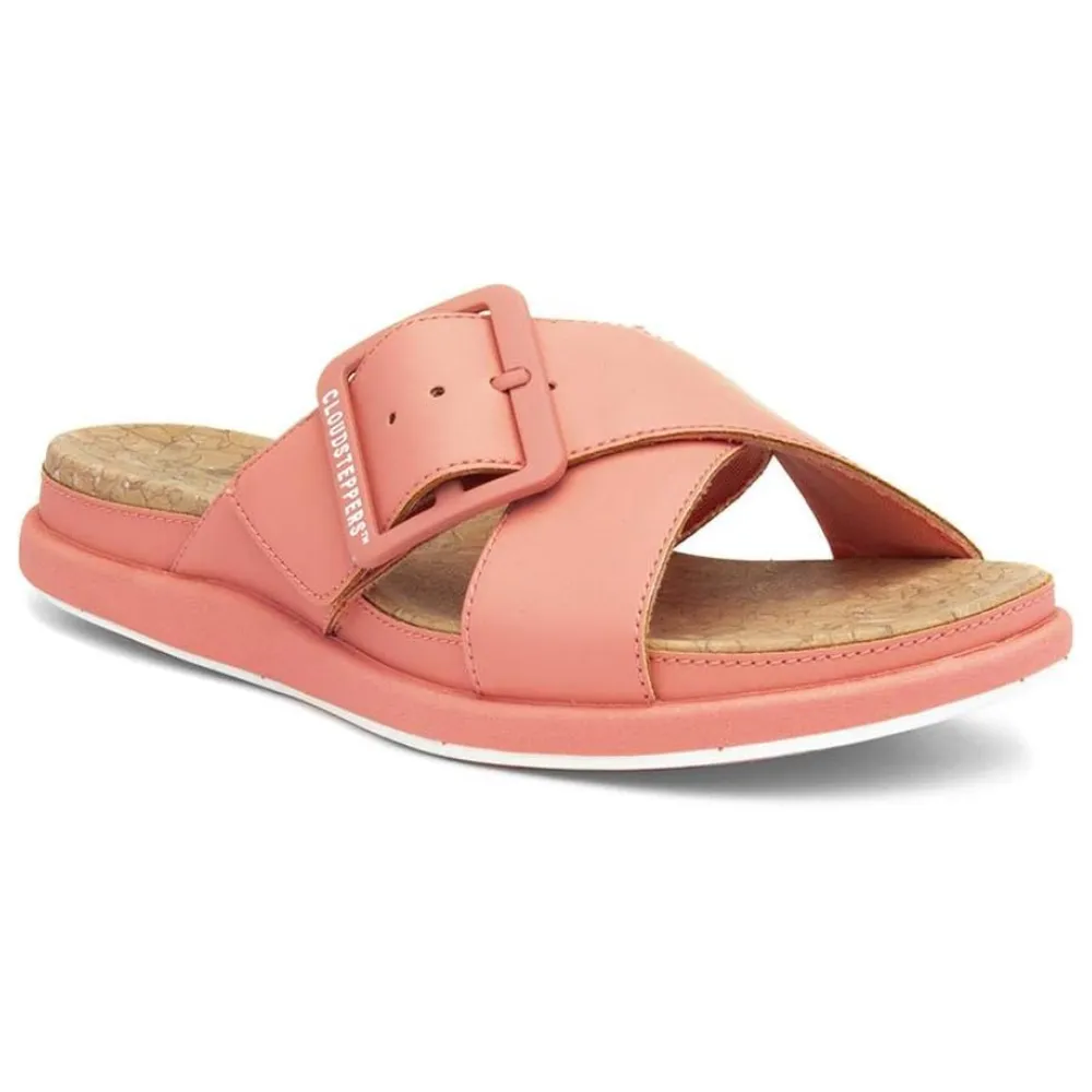 Clarks Step June Shell Coral Sandal (Women's)