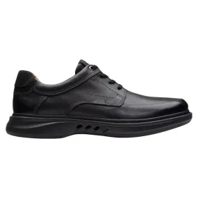 Clarks Un Briley Lace Black Leather Shoe (Men's)