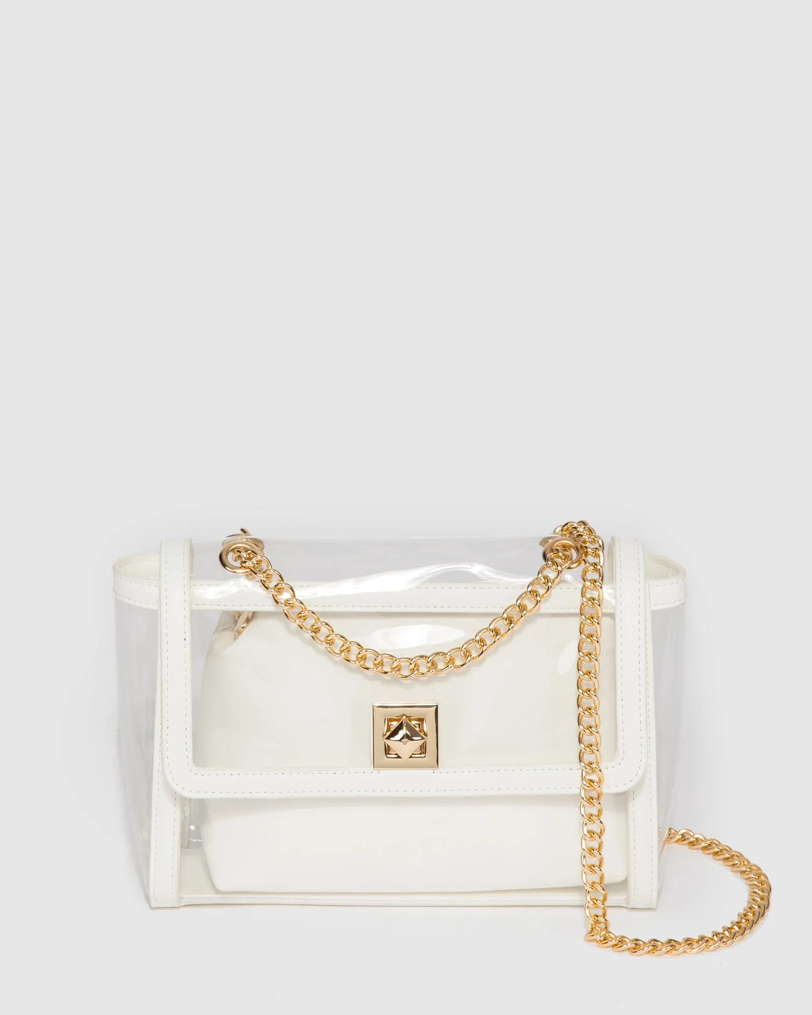 Clear Malia Crossbody Bag