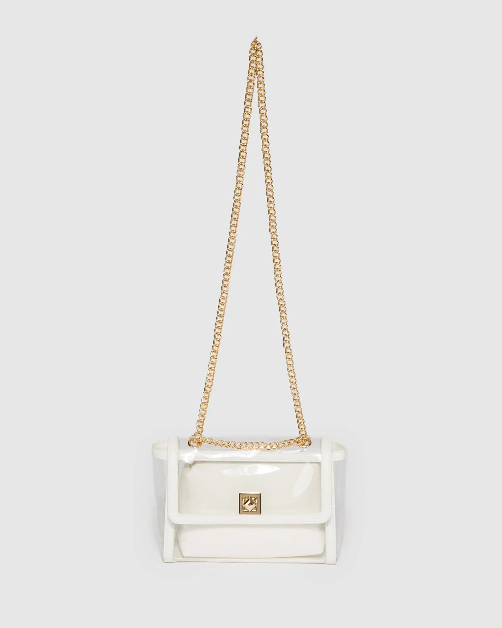 Clear Malia Crossbody Bag