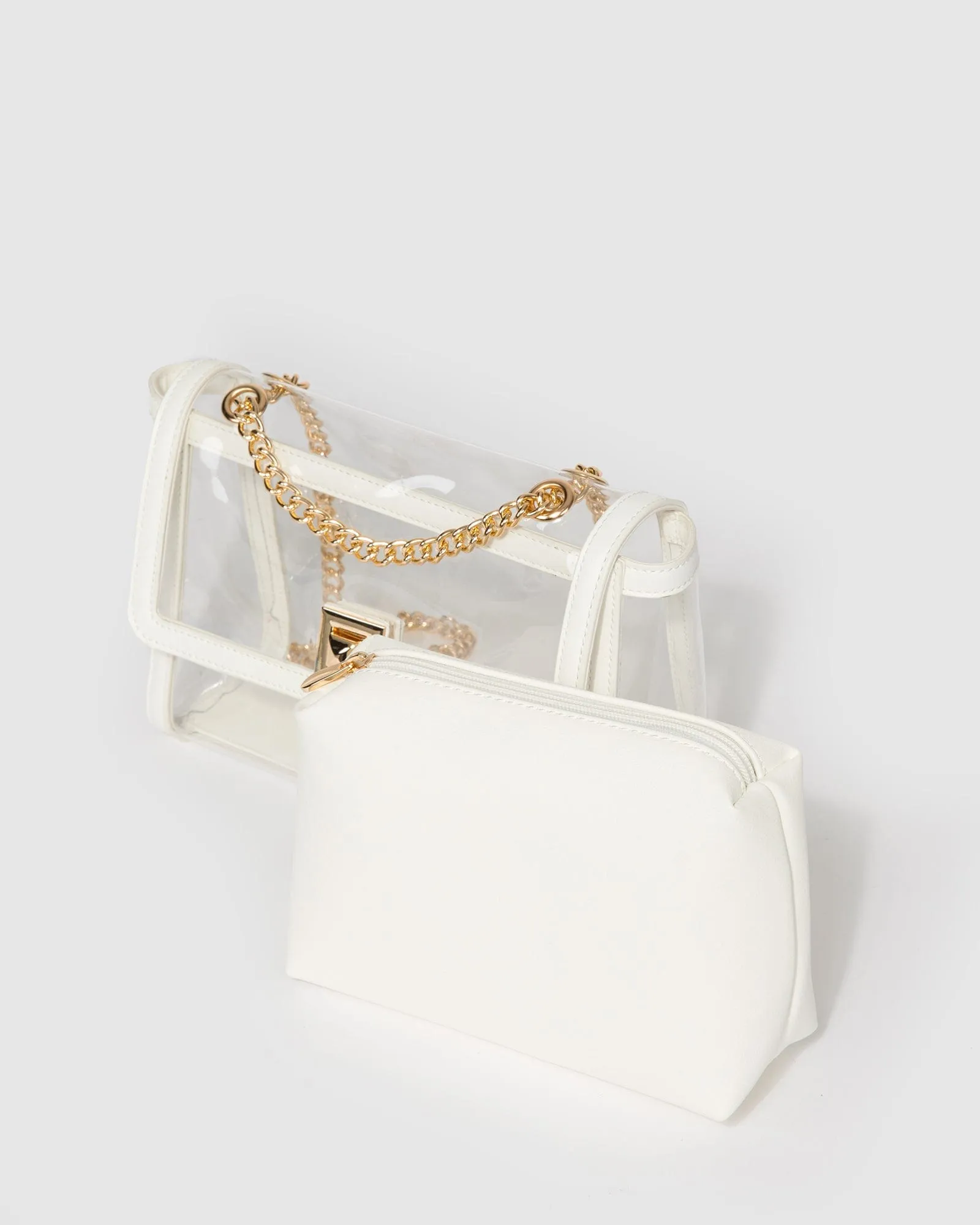 Clear Malia Crossbody Bag