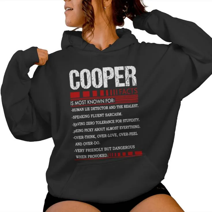 Cooper Name Facts Last Name Cooper Name Facts Family Name Women Hoodie