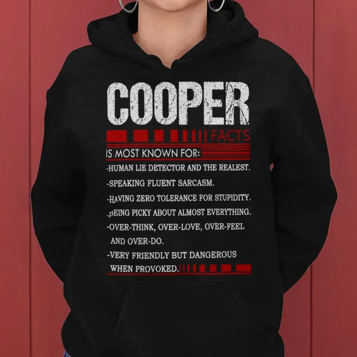 Cooper Name Facts Last Name Cooper Name Facts Family Name Women Hoodie