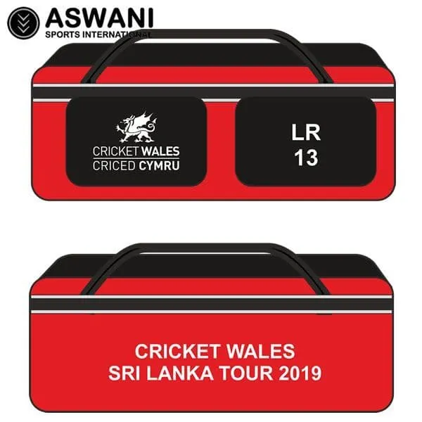 Cricket Wales Sri Lanka Tour 2019 Players Kit Bag