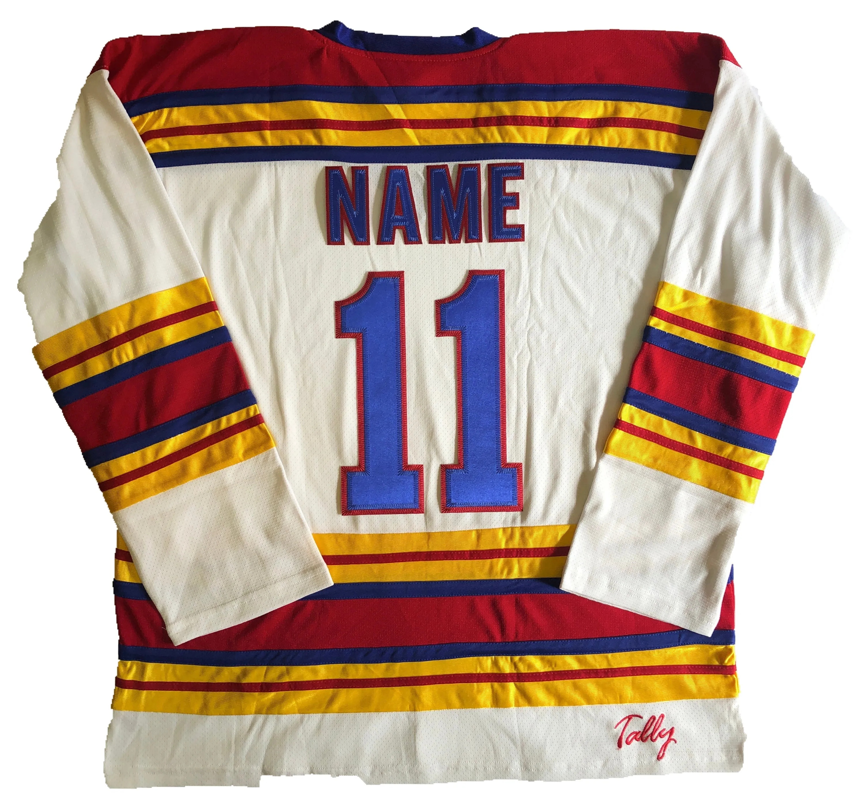 Custom Hockey Jerseys with a Colorado Embroidered Twill Logo