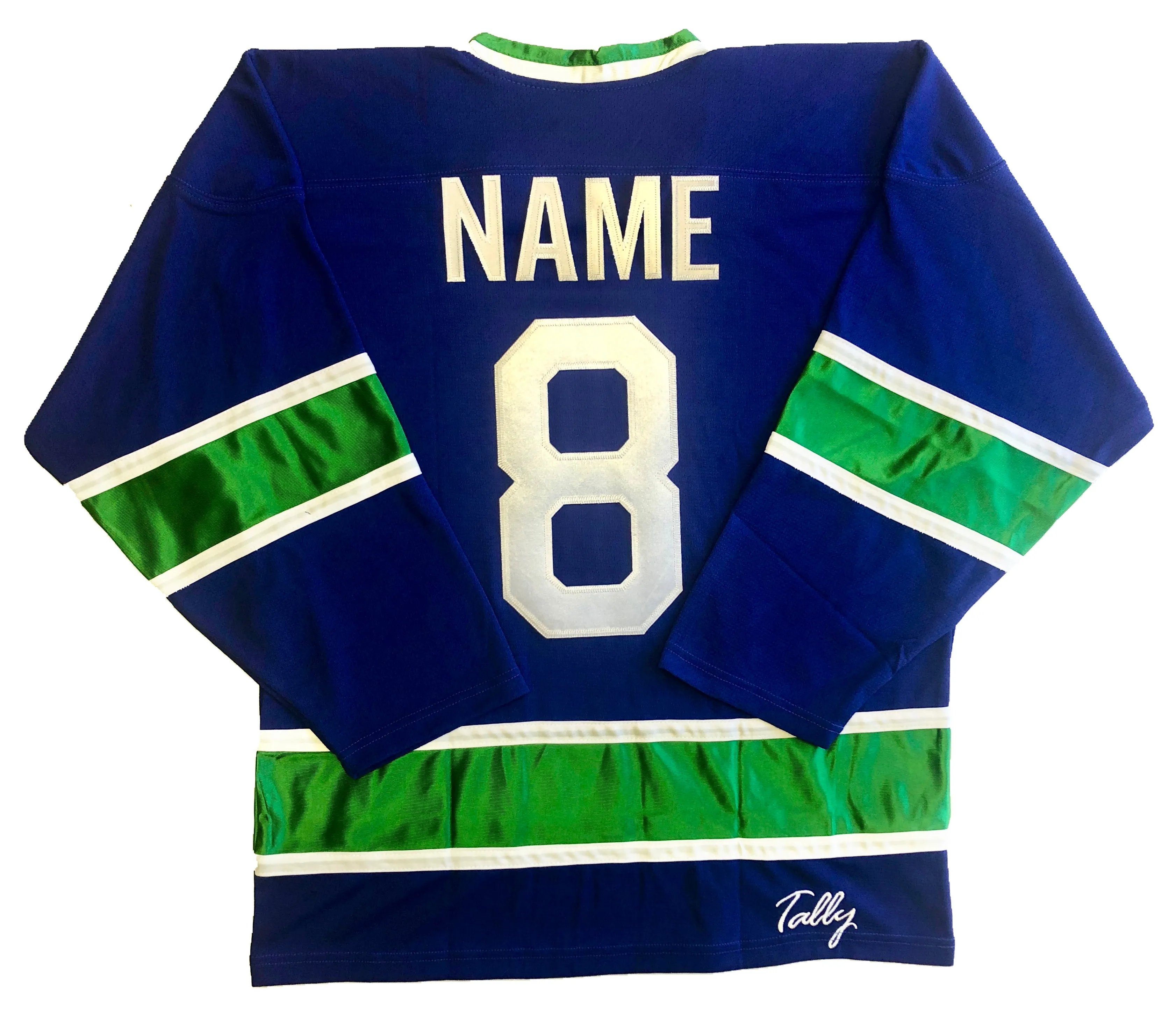 Custom Hockey Jerseys with the Mad Moose Twill Logo