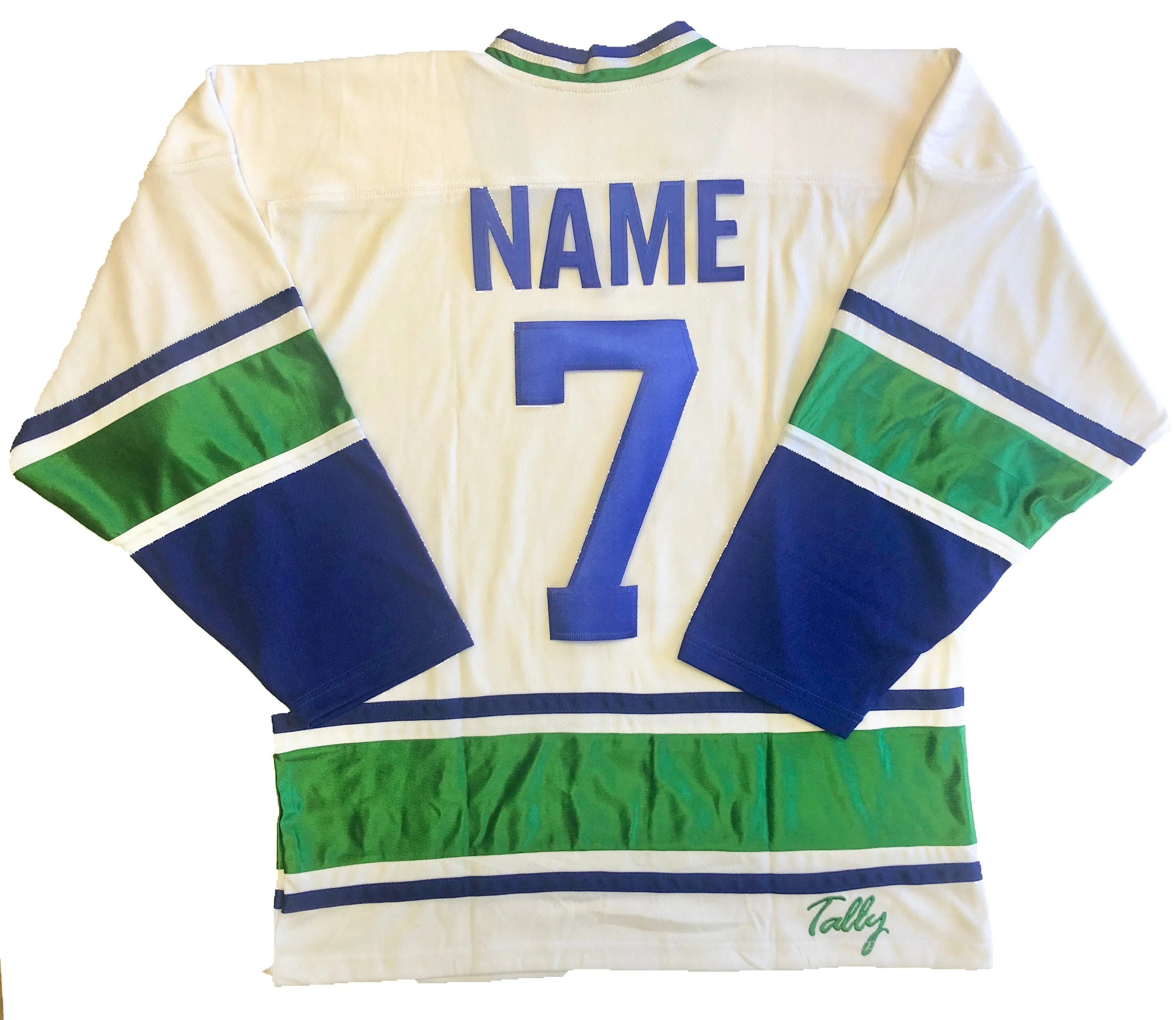 Custom Hockey Jerseys with the Mad Moose Twill Logo