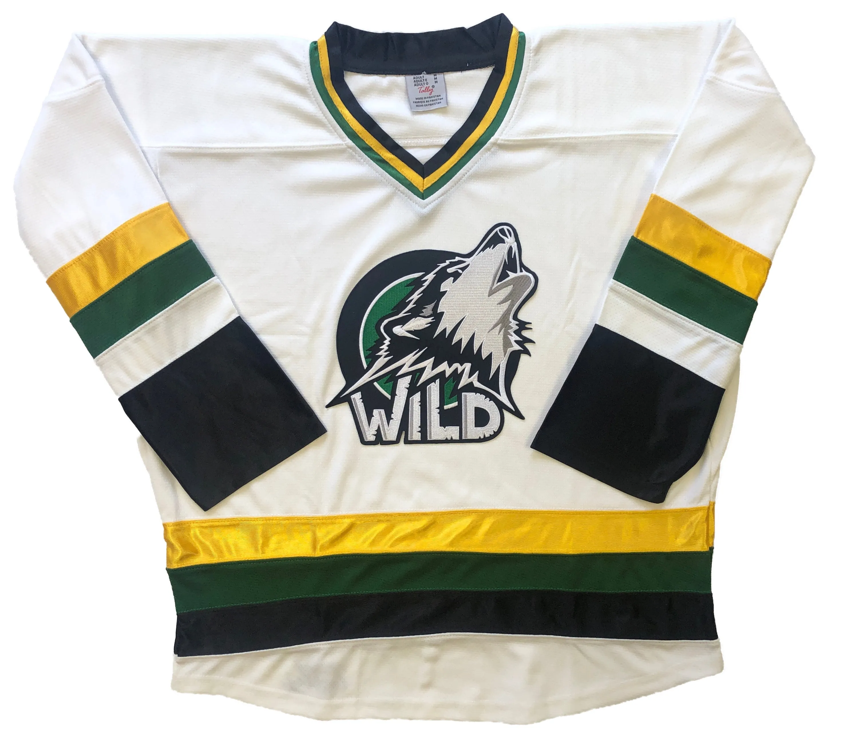 Custom Hockey Jerseys with the Wild Team Logo