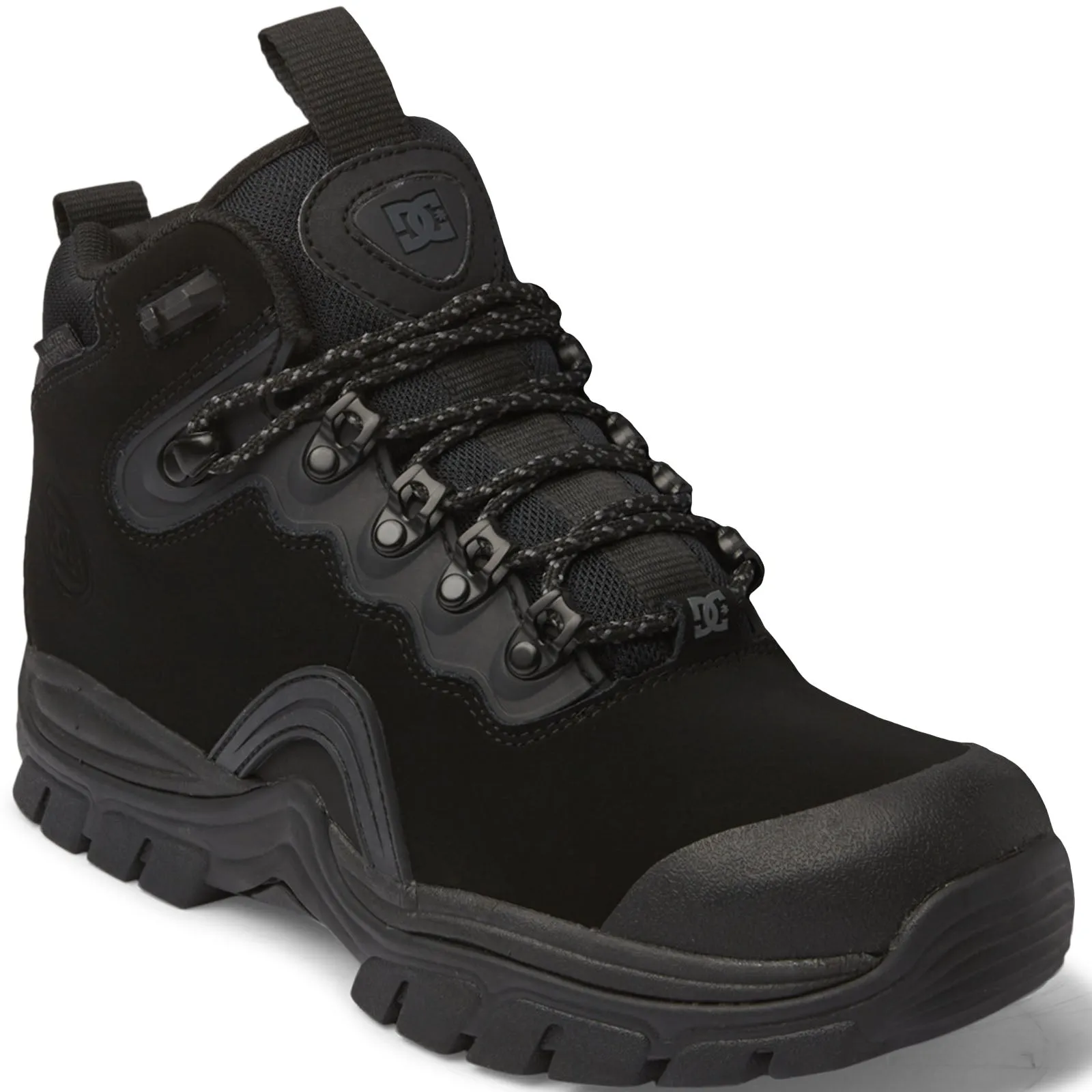 DC Shoes Mens Navigator High Rise Leather Chunky Boots