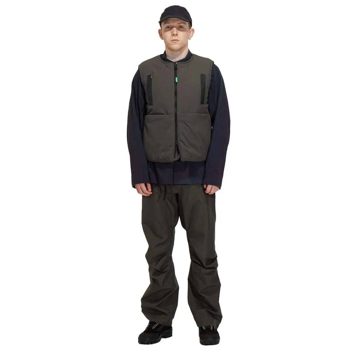 Deck Operator Padded Vest - Dove Grey