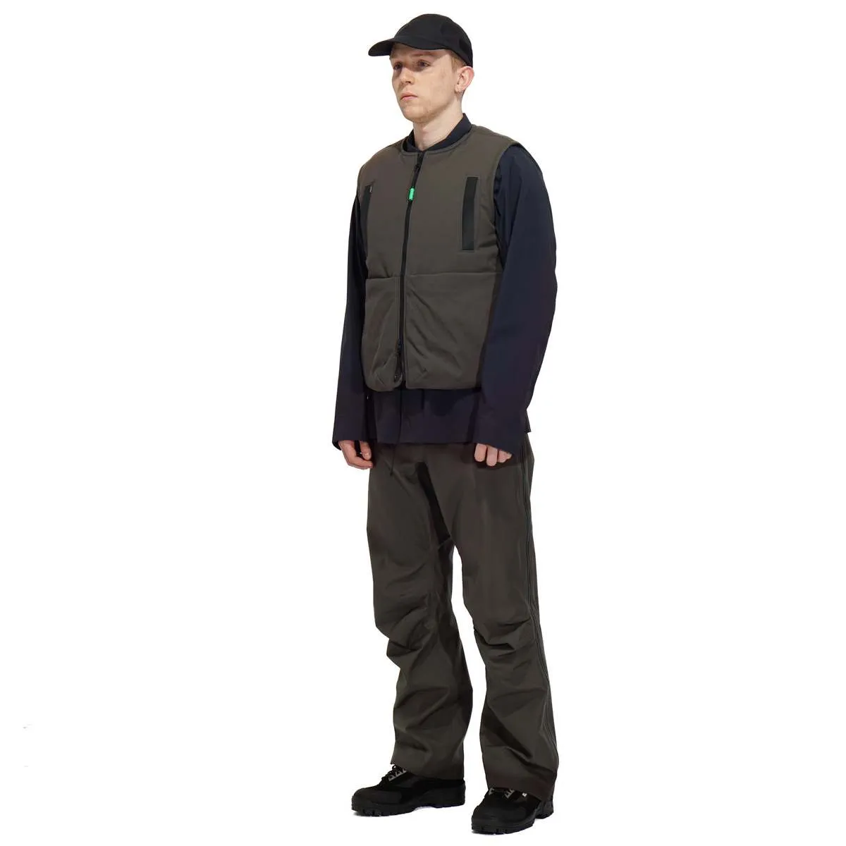 Deck Operator Padded Vest - Dove Grey