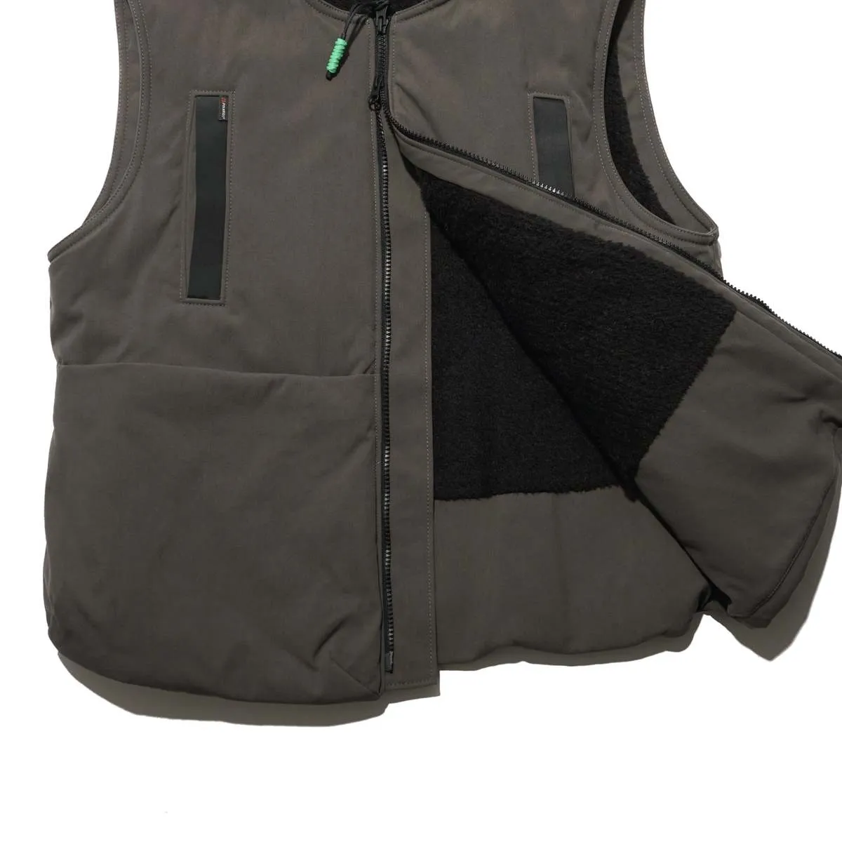 Deck Operator Padded Vest - Dove Grey