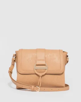 Dianna Caramel Ring Crossbody Bag