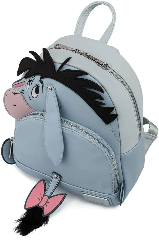 Disney Eeyore Cosplay Womens Double Strap Shoulder Bag Purse Backpack