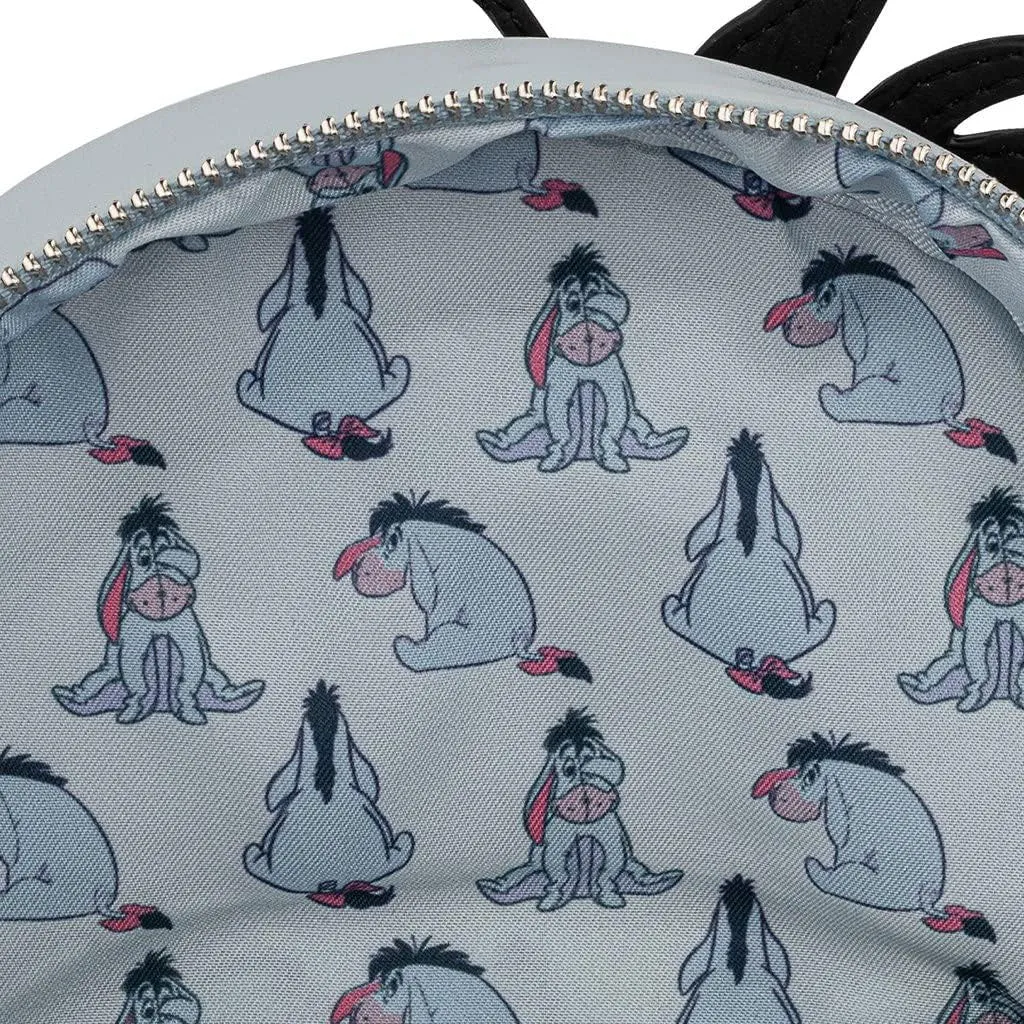 Disney Eeyore Cosplay Womens Double Strap Shoulder Bag Purse Backpack