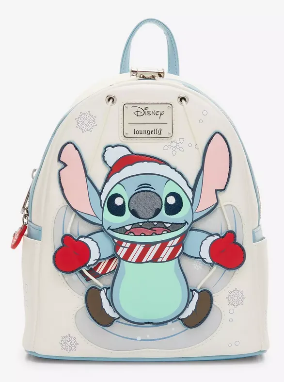 Disney Lilo And Stitch Snow Angel Backpack