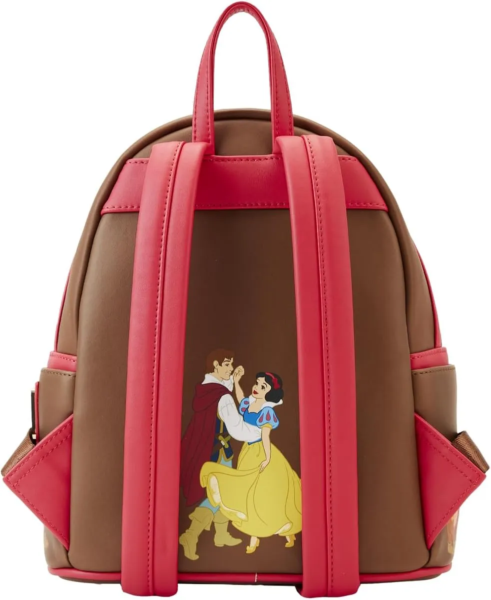 Disney Snow White Lenticular Princess Series Double Strap Mini Backpack