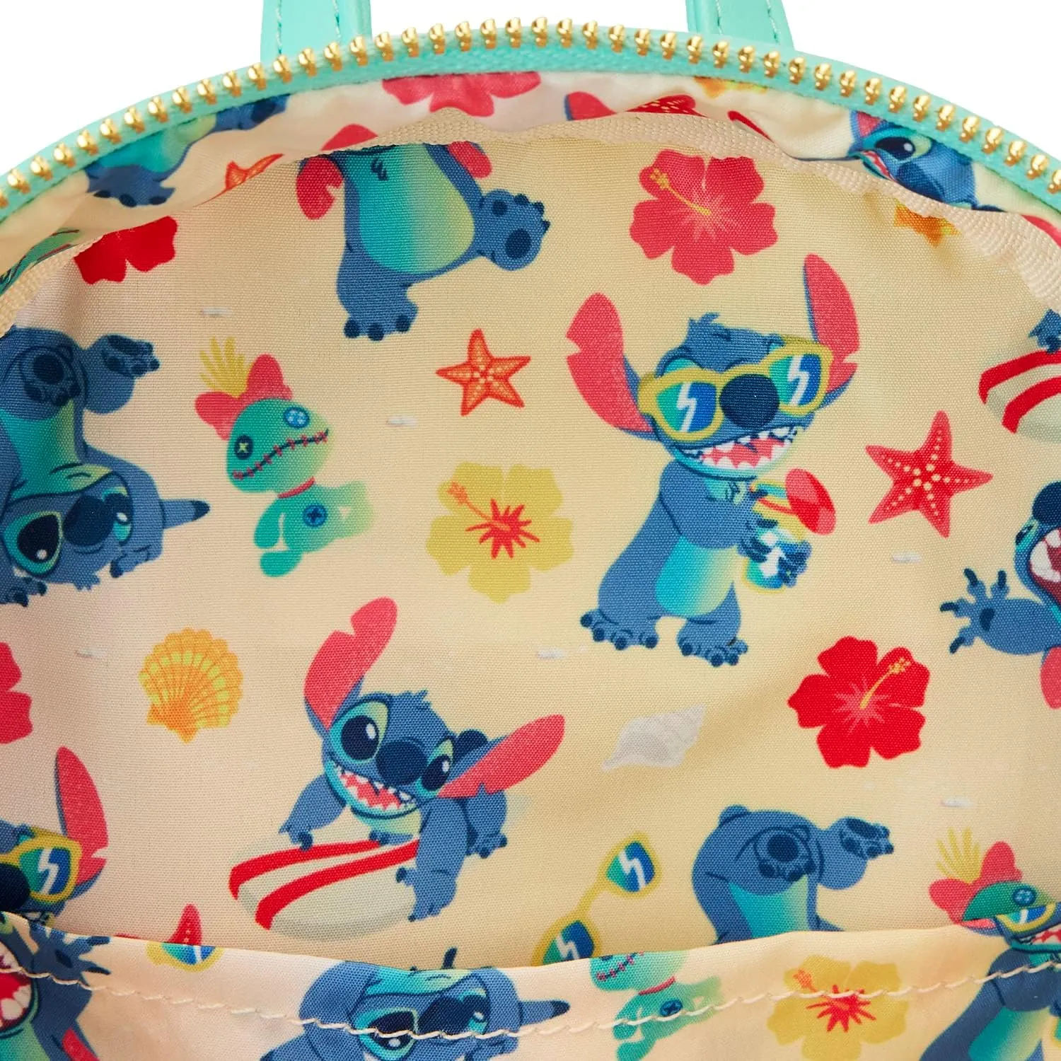 Disney Stitch Sandcastle Beach Surprise Mini Backpack