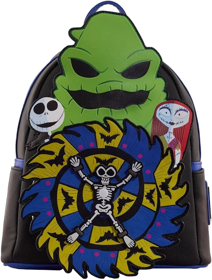 Disney The Nightmare Before Christmas 30th Anniversary - Oogie Boogie Glow in The Dark Mini-Backpack