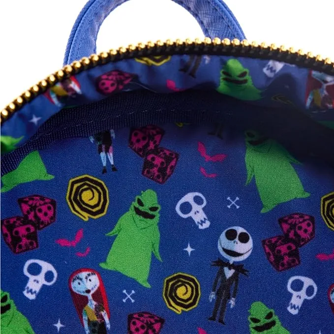 Disney The Nightmare Before Christmas 30th Anniversary - Oogie Boogie Glow in The Dark Mini-Backpack