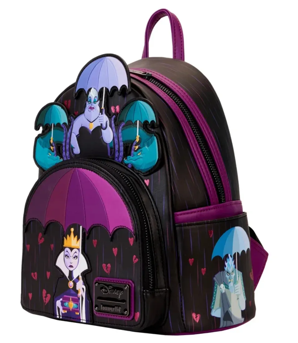 Disney Villains Curse Your Hearts Mini Backpack Ursula Maleficent