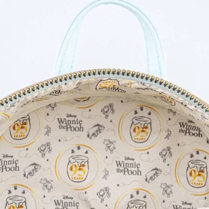 Disney Winnie the Poof 95th Anniversay Celebration Toss Womens Double Strap Shoulder Bag Purse Backpack